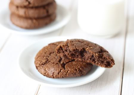 100% Whole Grain Wheat Molasses Cookies - soft, chewy and made a little healthier! From texanerin.com