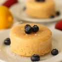 Lemon Pudding Cakes for Two (100% whole grain)