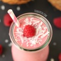 Raspberry Coconut Smoothie (dairy-free, vegan)