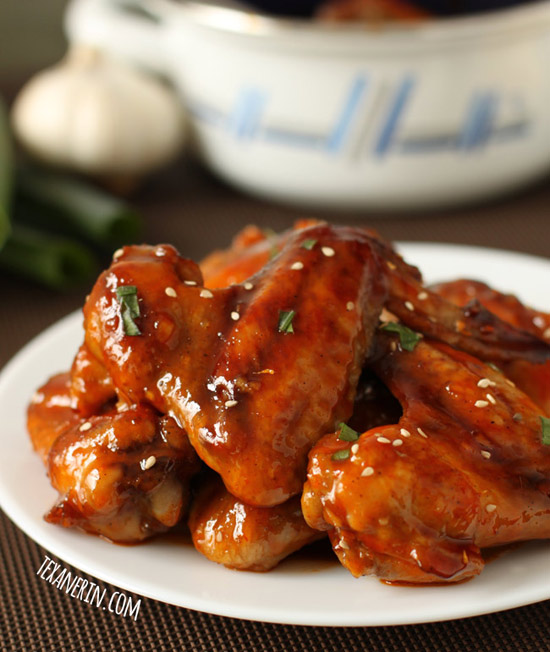Baked Sriracha Chicken Wings
