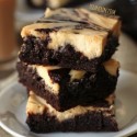 Irish Cream Cheesecake Brownies (100% whole grain)