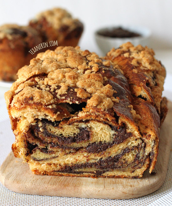 This Chocolate Babka is made just slightly healthier with whole grains!