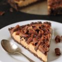 Healthier No-bake Peanut Butter Pie (grain-free)