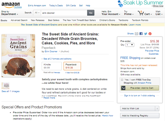 Sweet Side of Ancient Grain Preorder