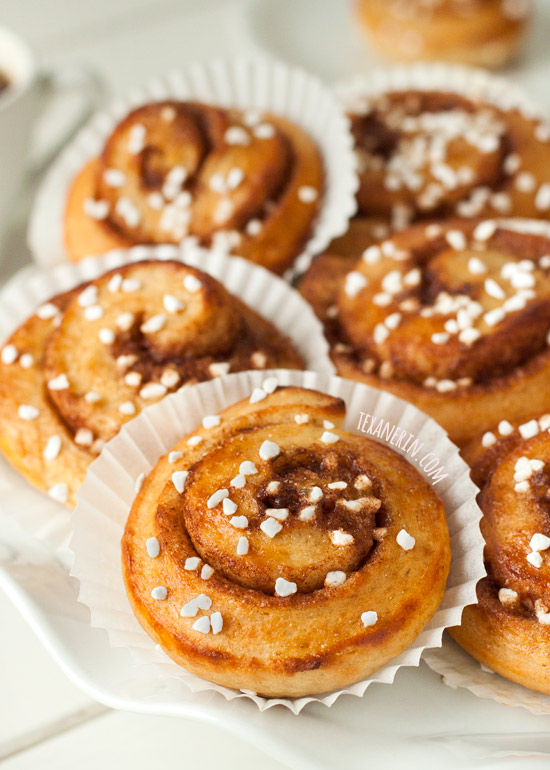 Whole Wheat Kanelbullar (aka Swedish Cinnamon Buns)