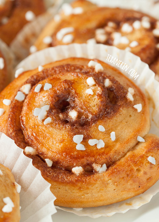 Whole Wheat Swedish Cinnamon Buns (Kanelbullar)