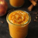 Honey Sweetened Spiced Peach Jam