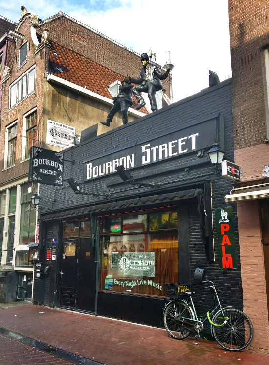 Bourbon Street in Amsterdam