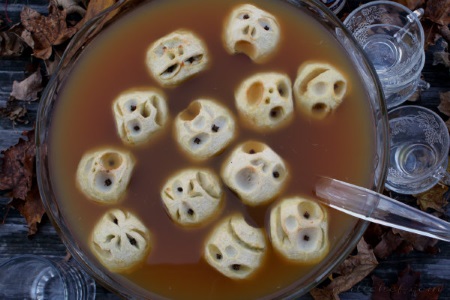 Shrunken heads in apple cider