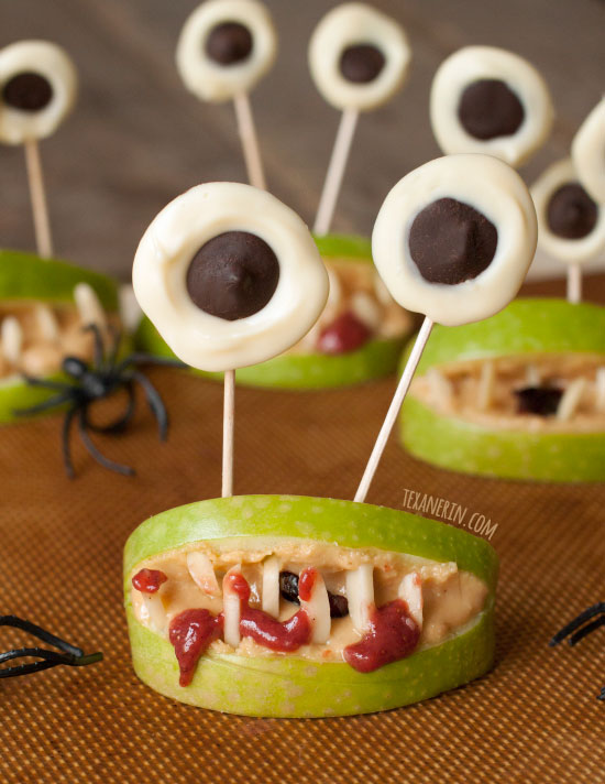 Healthy Halloween Monster Mouths