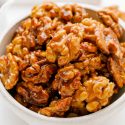 Maple Walnuts (super quick, easy, 3 ingredients!)