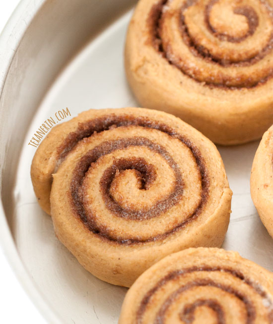 Whole Grain Pumpkin Cinnamon Buns