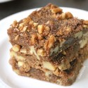 Cinnamon Walnut Blondies (whole grain, dairy-free)