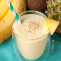 Healthy Piña Colada Smoothie (vegan, dairy-free)