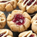 Gluten-free Thumbprint Cookies (grain-free, dairy-free)