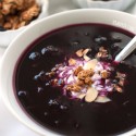 Healthier Swedish Blueberry Soup (vegan, gluten-free, paleo)