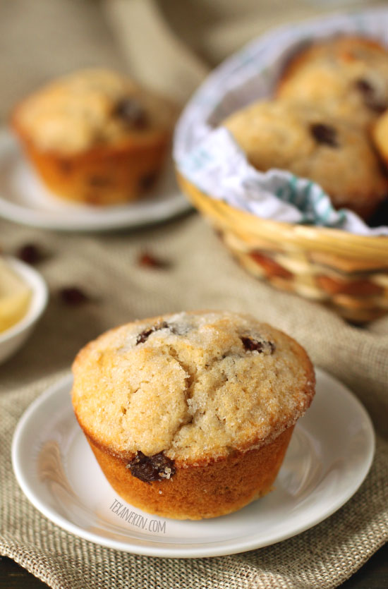 These 100% whole wheat + dairy-free Irish soda bread muffins are quite a bit sweeter, moister and fluffier than your typical soda bread but are perhaps even more delicious!