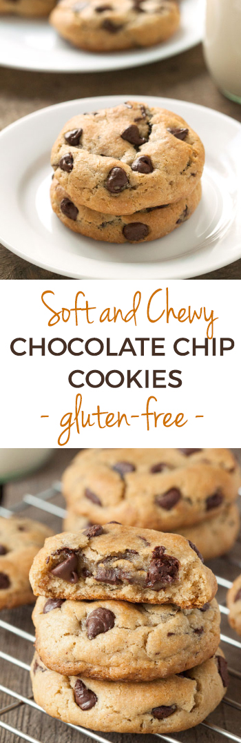 Soft and Chewy Gluten-free Chocolate Chip Cookies - Texanerin Baking