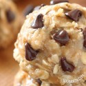 Peanut Butter No-bake Cookies (vegan, gluten-free, whole grain)