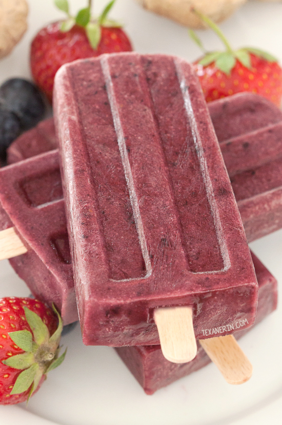 Easy to make creamy fruit popsicles for summer