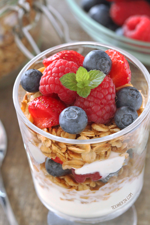 This Gluten-free Vegan Granola is also 100% whole grain and dairy-free!