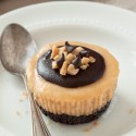 Mini Peanut Butter Cheesecakes (gluten-free, grain-free, whole grain options)