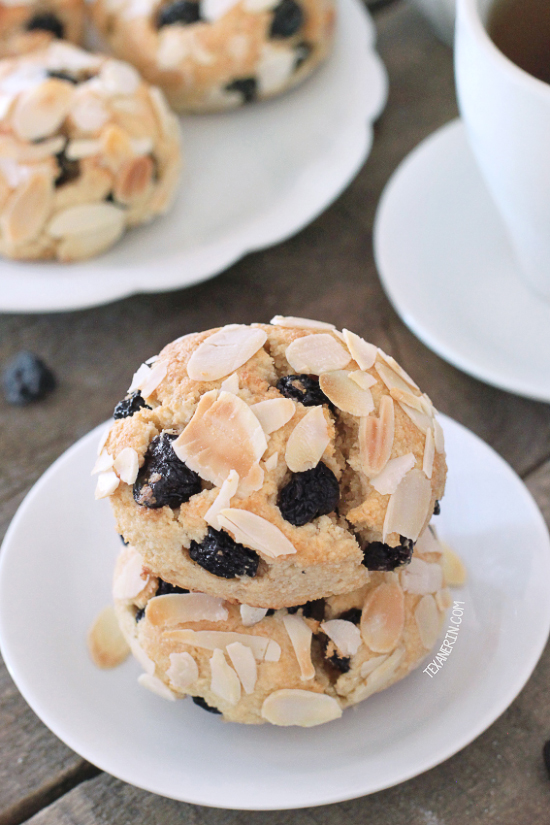 Paleo Blueberry Scones {grain-free, gluten-free, dairy-free, and naturally sweetened}