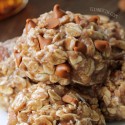 No-bake Maple Almond Butter Cookies (vegan, gluten-free, whole grain, dairy-free)