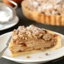 Apple Crumb Tart (gluten-free, whole grain options)