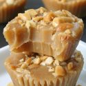 Peanut Butter Fudge – Just 4 Ingredients! (naturally vegan with paleo option)