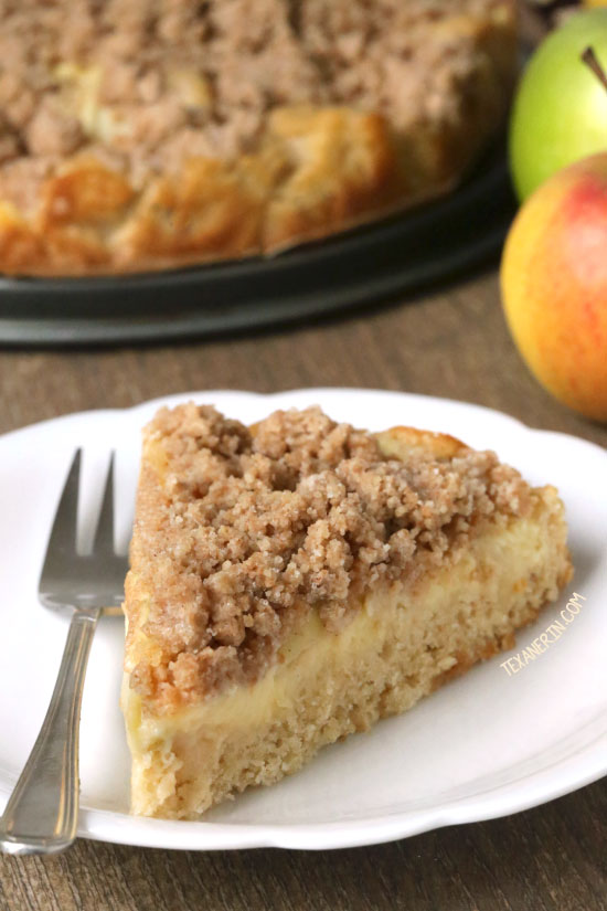 German Apple Cake {100% whole grain and dairy-free}