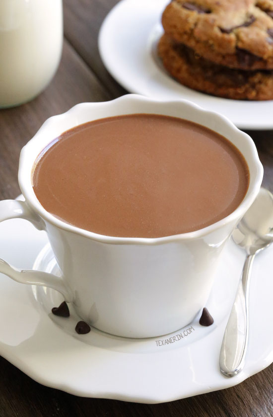 The Ultimate Hot Chocolate {paleo, vegan, dairy-free options}