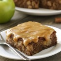 Apple Cake with Easy Caramel Frosting (gluten-free option)