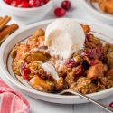 Cranberry Apple Crisp
