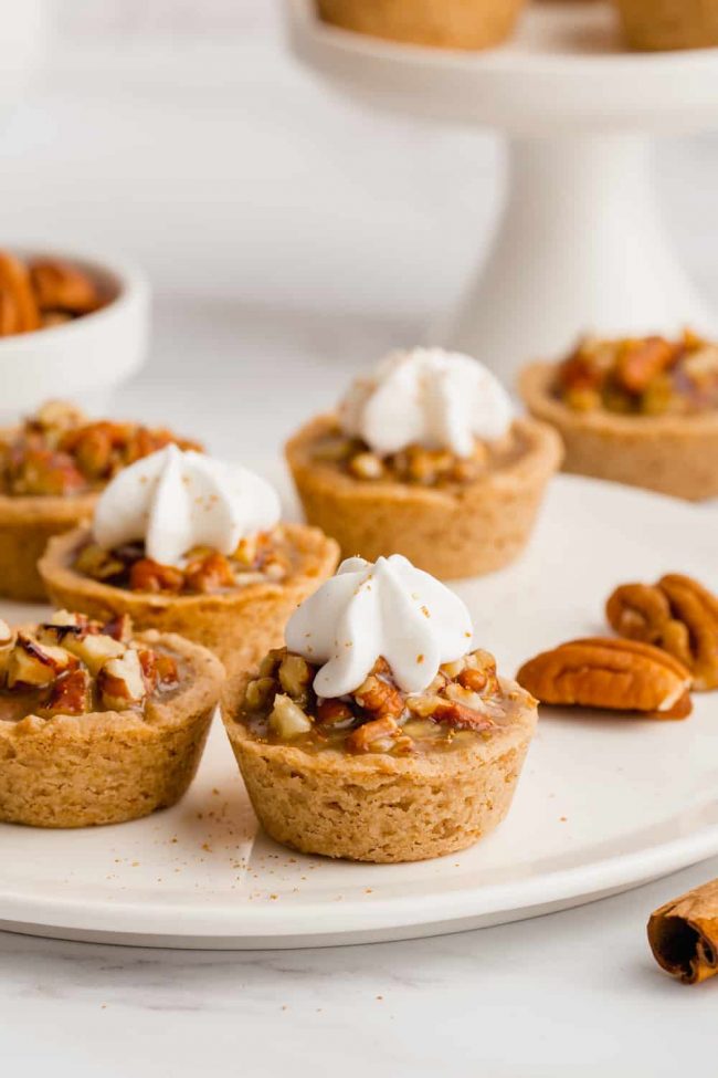 Mini Pecan Pies (gluten-free, vegan, whole grain options) - Texanerin ...