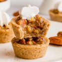 Mini Pecan Pies (gluten-free, vegan, whole grain options)