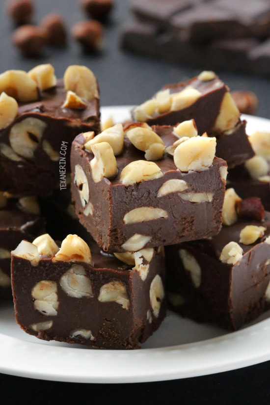 Chocolate Hazelnut Fudge {vegan, paleo-friendly and gluten-free}