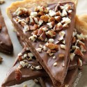 Chocolate Dipped Brown Sugar Shortbread (gluten-free, whole wheat, all-purpose flour options)