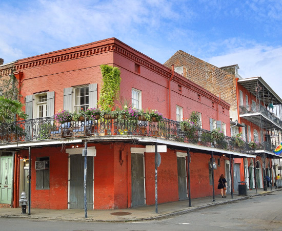 French Quarter in New Orleans