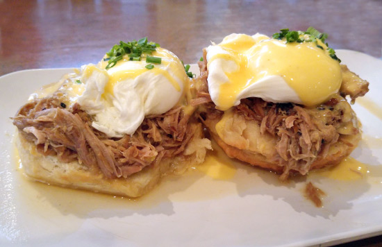 New Orleans: What and Where to Eat – Eggs Cochon at The Ruby Slipper Cafe