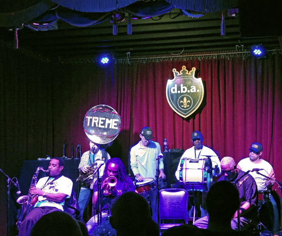 Treme Brass Band at d.b.a