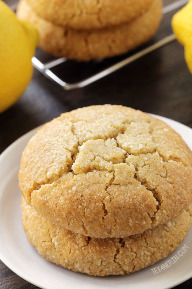 Paleo Vegan Lemon Cookies