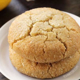 Vegan Paleo Lemon Cookies {grain-free, gluten-free, dairy-free}