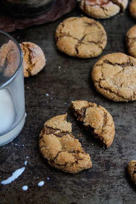 Cardamom Spiced Ginger Cookies