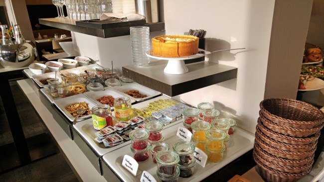 Hotel OTTO Breakfast Buffet – the sweets section