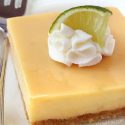 Gluten-free Key Lime Pie Bars (whole grain, all-purpose options)