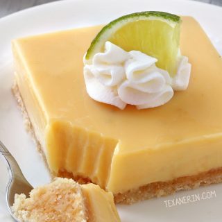 Key Lime Bars (gluten-free, whole grain, all-purpose options)