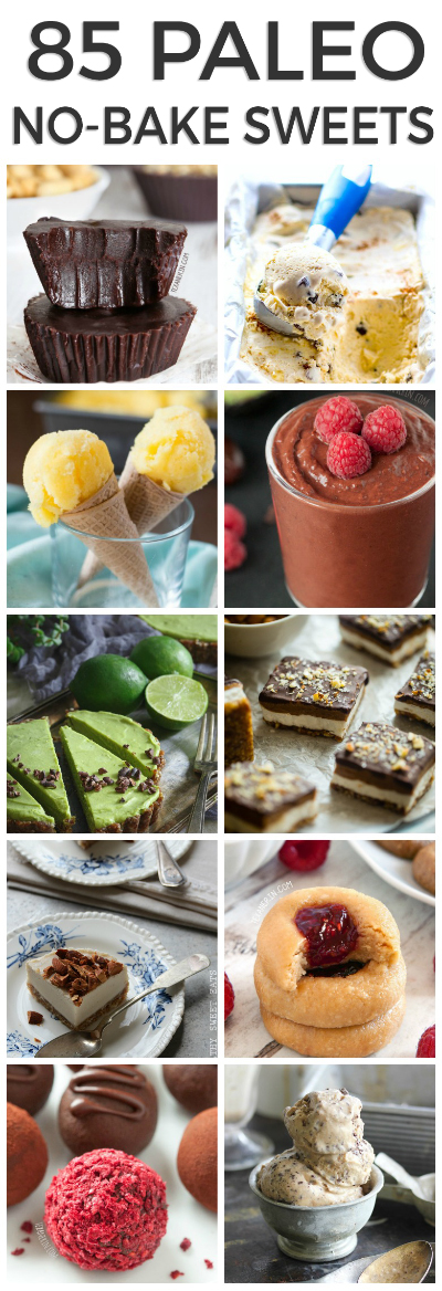 85 Paleo No-bake Desserts (mostly vegan!)