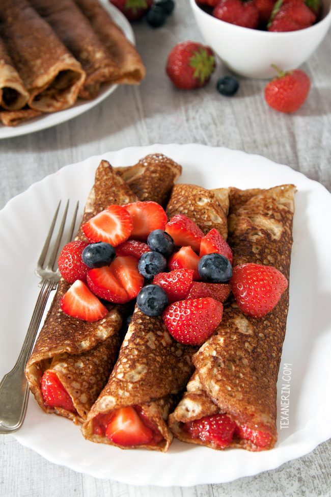 Easy Swedish Pancakes (gluten-free, whole grain, dairy-free ...