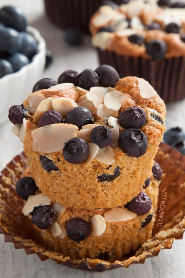 The Best Paleo Blueberry Muffins